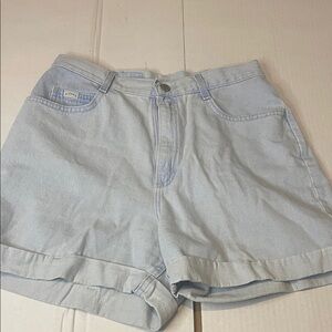 Riders by Lee Light Blue Jean Shorts